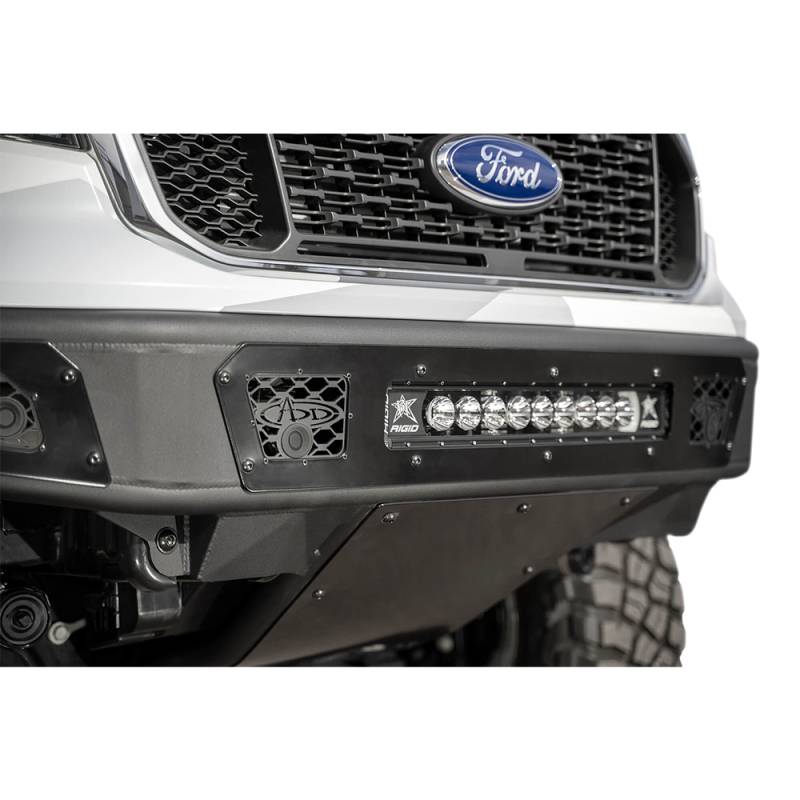 Addictive Desert Designs - ADD F222432090103 Venom R Front Bumper with Sensor Holes for Ford Ranger 2019-2020
