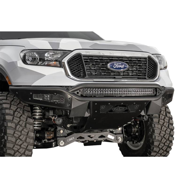 Addictive Desert Designs - ADD F223912200103 Stealth R Front Bumper with Sensor Holes for Ford Ranger 2019-2020