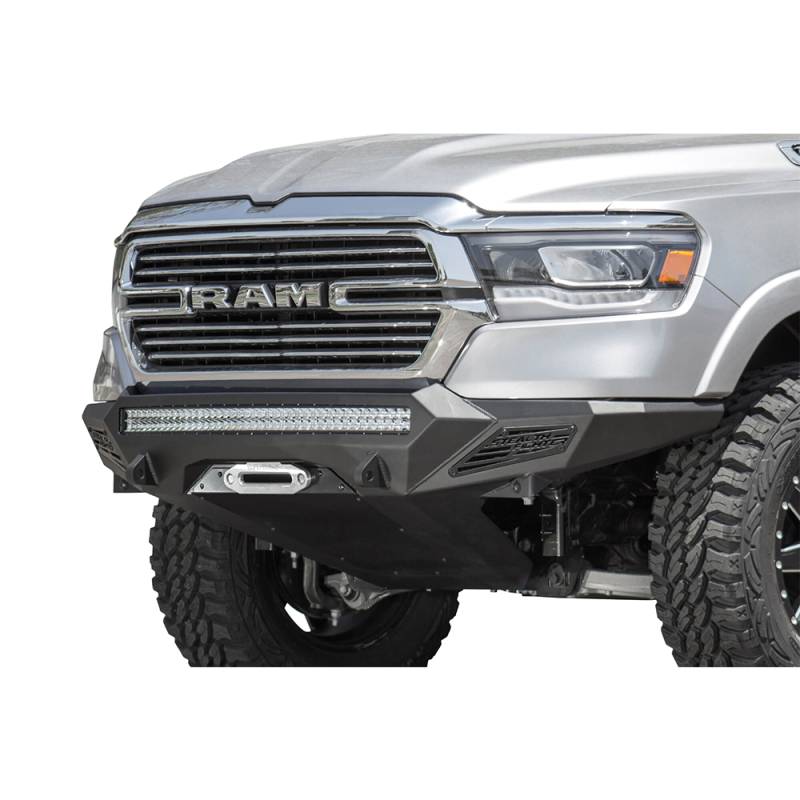 Addictive Desert Designs - ADD F551202770103 Stealth Fighter Front Bumper Winch for Dodge Ram 1500 2019-2020