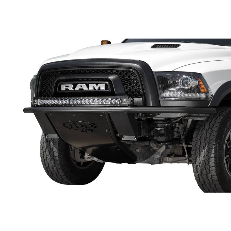 Addictive Desert Designs - ADD F603832940103 Lite Front Bumper for Dodge Ram 1500 Rebel 2015-2018