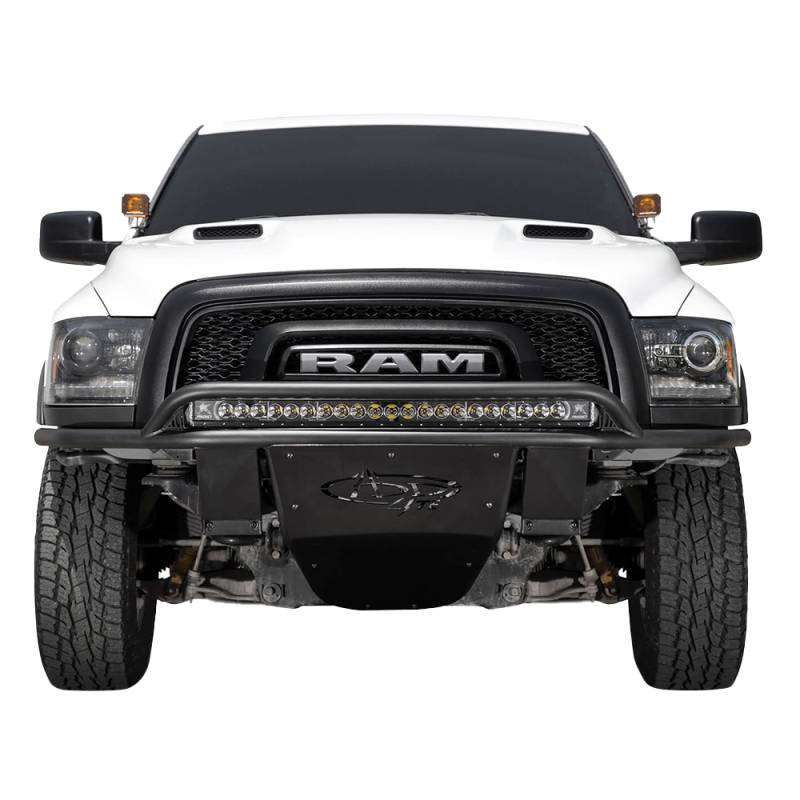 Addictive Desert Designs - ADD F603842940103 Lite Front Bumper with Top Hoop for Dodge Ram 1500 Rebel 2015-2018