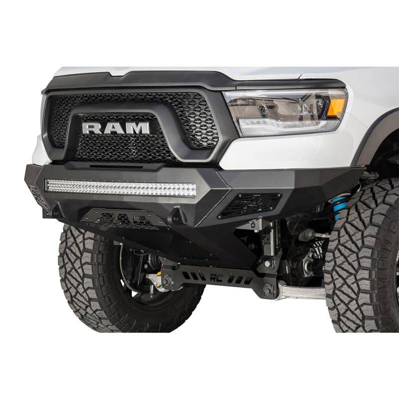 Addictive Desert Designs - ADD F611192770103 Stealth Fighter Non-Winch Front Bumper for Dodge Ram 1500 Rebel 2019-2020
