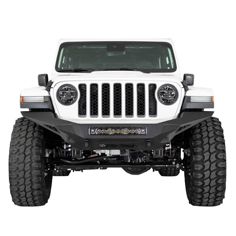 Addictive Desert Designs - ADD F961672080103 Stealth Fighter Full Length Front Bumper for Jeep Gladiator JT/Wrangler JL 2018-2020