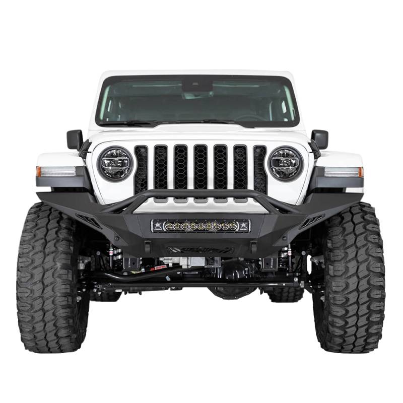 Addictive Desert Designs - ADD F961682080103 Stealth Fighter Full Length Front Bumper for Jeep Gladiator JT/Wrangler JL 2018-2020