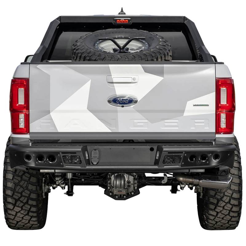 Addictive Desert Designs - ADD R222231280103 Venom Rear Bumper with Backup Sensors for Ford Ranger 2019-2020