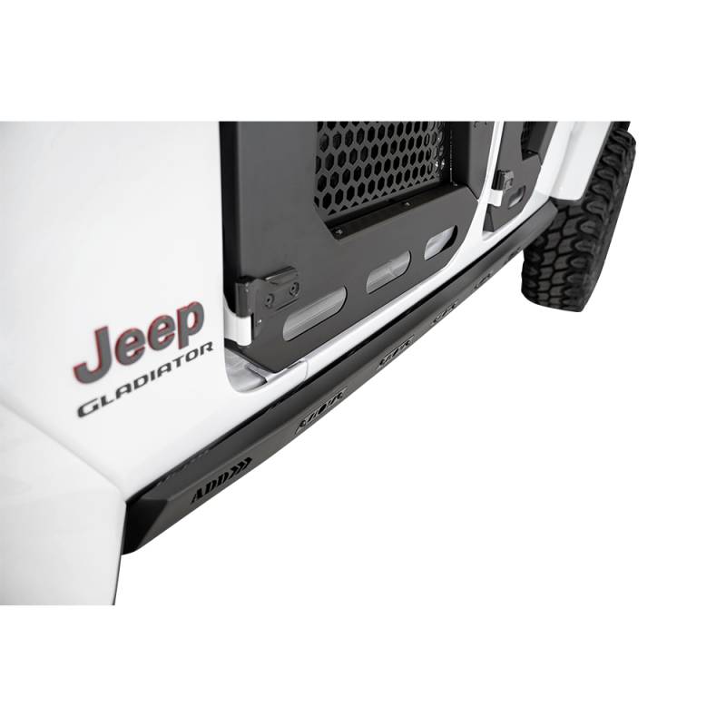 Addictive Desert Designs - ADD S971192050103 Rock Sliders for Jeep Gladiator JT 2020-2020