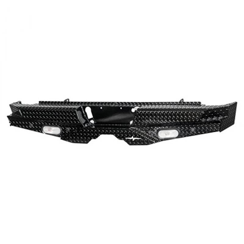 Frontier Gear - Frontier Gear 100-21-5012 Rear Bumper with Sensor Holes for Chevy Silverado 1500 2014-2018