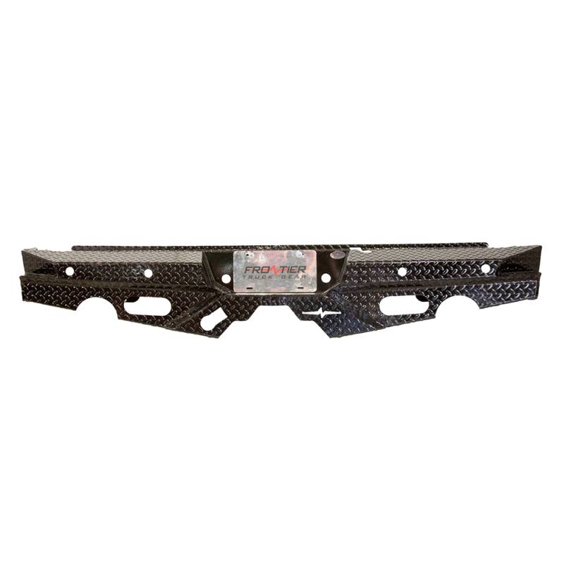 Frontier Gear - Frontier Gear 100-41-9004 Rear Bumper with Sensor Holes and Backup Lights for Dodge Ram 1500 2019-2020 New Body Style