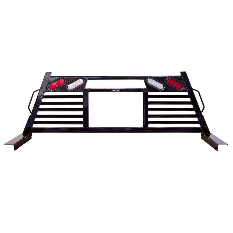 Frontier Gear - Frontier Gear 110-19-7009 Open Window 2HR Headache Rack with Light for Ford F150 1997-2004