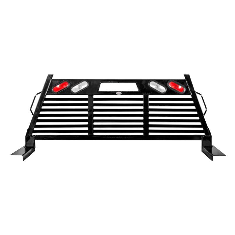 Frontier Gear - Frontier Gear 110-41-9008 Full Louvered Headache Rack with Backup Lights for Dodge Ram 1500 2019-2020 New Body Style