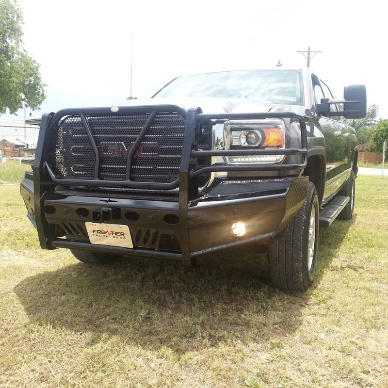 Frontier Gear - Frontier Gear 130-31-5005 Pro Front Bumper for GMC Sierra 2500 HD/3500 HD 2015-2019