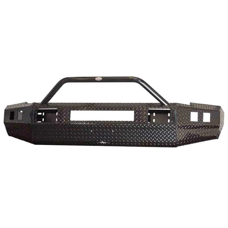 Frontier Gear - Frontier Gear 140-11-7010 Sport Winch Front Bumper with Top Bar for Ford F250/F350 2017-2019