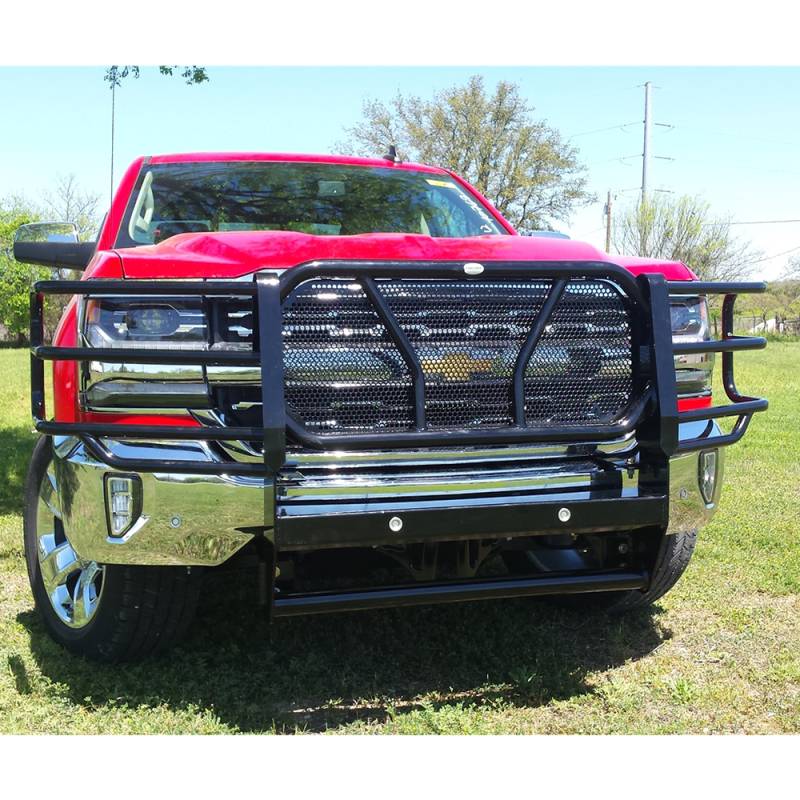 Frontier Gear - Frontier Gear 200-21-4011 Grille Guard with Sensor for Chevy Silverado 1500 2014-2018
