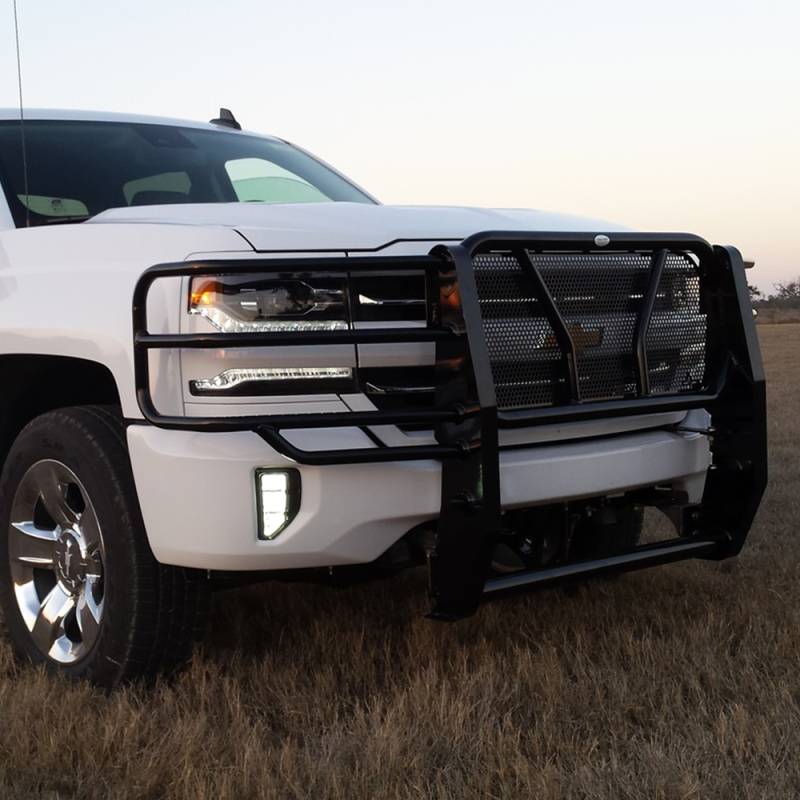 Frontier Gear - Frontier Gear 200-21-4012 Grille Guard without Sensor for Chevy Silverado 1500 2014-2018