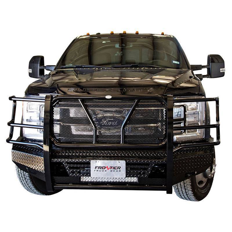 Frontier Gear - Frontier Gear 300-11-7006 Front Bumper with Light Bar Compatible for Ford F250/F350 2017-2019