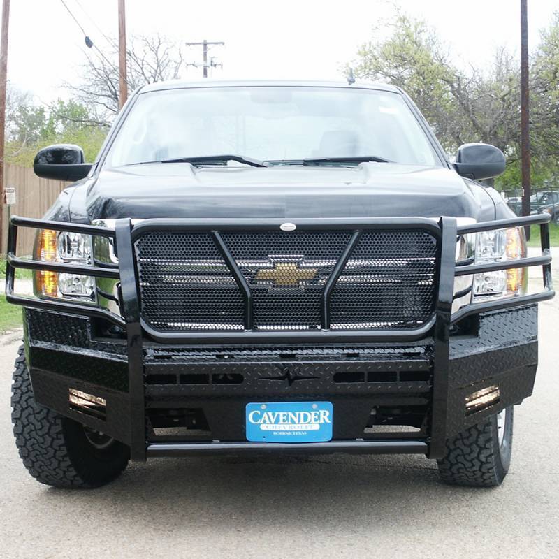 Frontier Gear - Frontier Gear 300-20-7005 Front Bumper for Chevy Silverado 2500 HD/3500 HD 2007-2010
