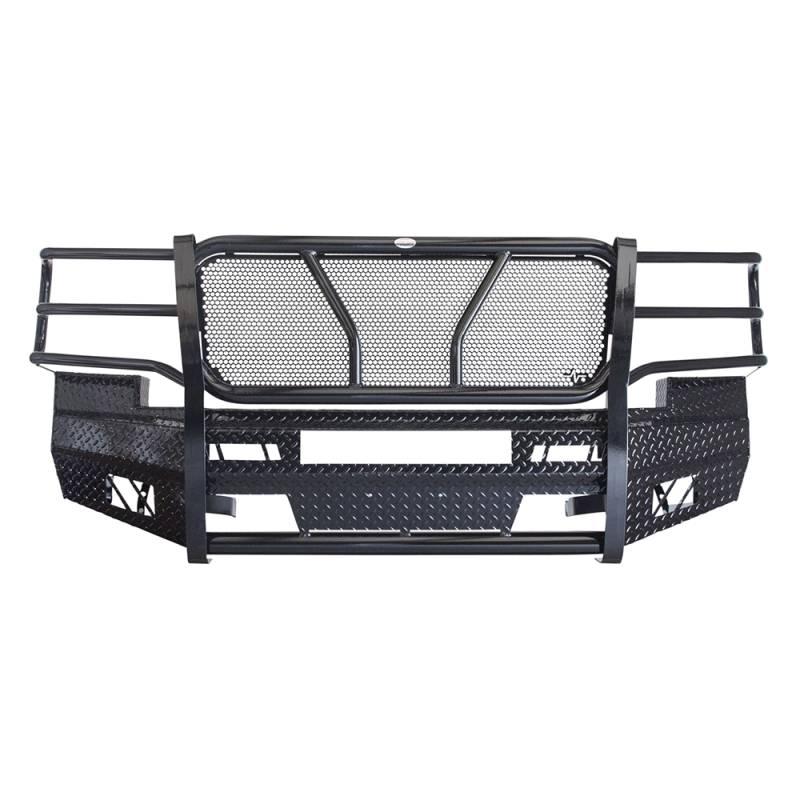 Frontier Gear - Frontier Gear 300-20-7006 Front Bumper with Light Bar Compatible for Chevy Silverado 2500 HD/3500 HD 2007-2010