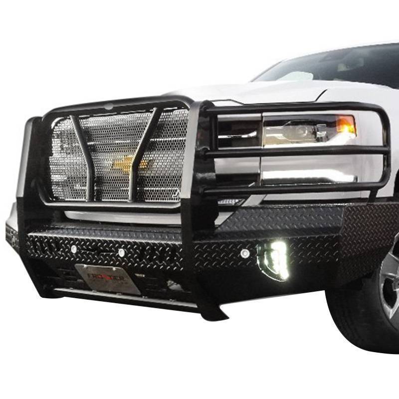 Frontier Gear - Frontier Gear 300-21-6009 Front Bumper for Chevy Silverado 1500 2016-2018