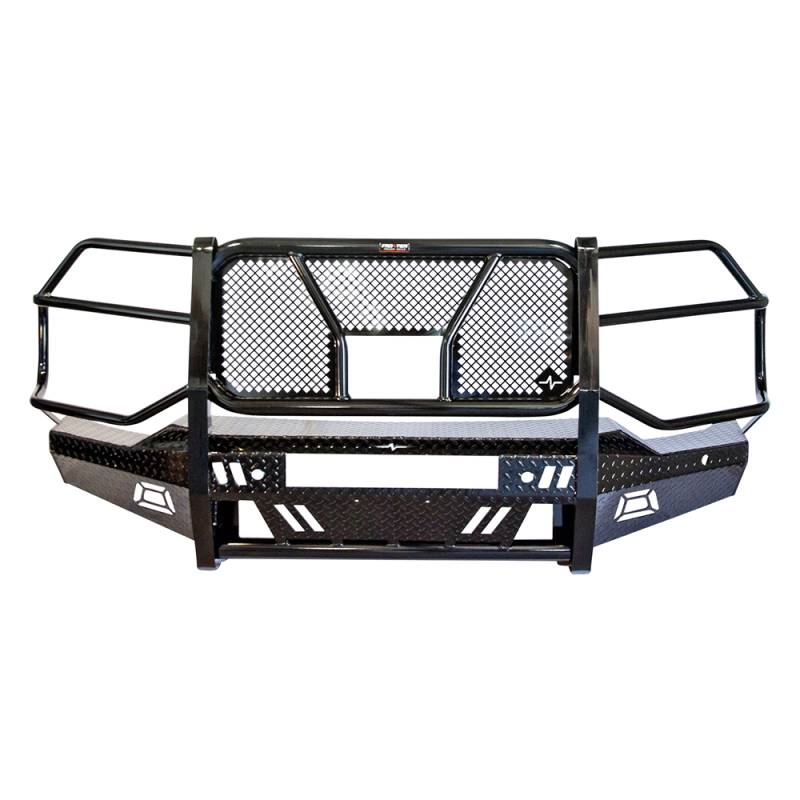 Frontier Gear - Frontier Gear 300-22-0006 Front Bumper with Light Bar Compatible for Chevy Silverado 2500 HD/3500 HD 2020 New Body Style