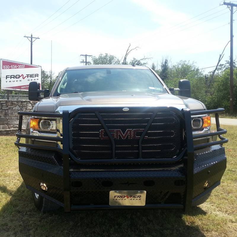 Frontier Gear - Frontier Gear 300-31-5005 Front Bumper for GMC Sierra 2500 HD/3500 HD 2015-2019