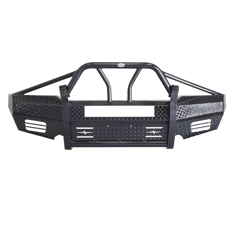 Frontier Gear - Frontier Gear 600-20-3010 Xtreme Front Bumper with Light Bar Compatible for Chevy Silverado/Avalanche 1500/1500 HD/2500 2003-2006