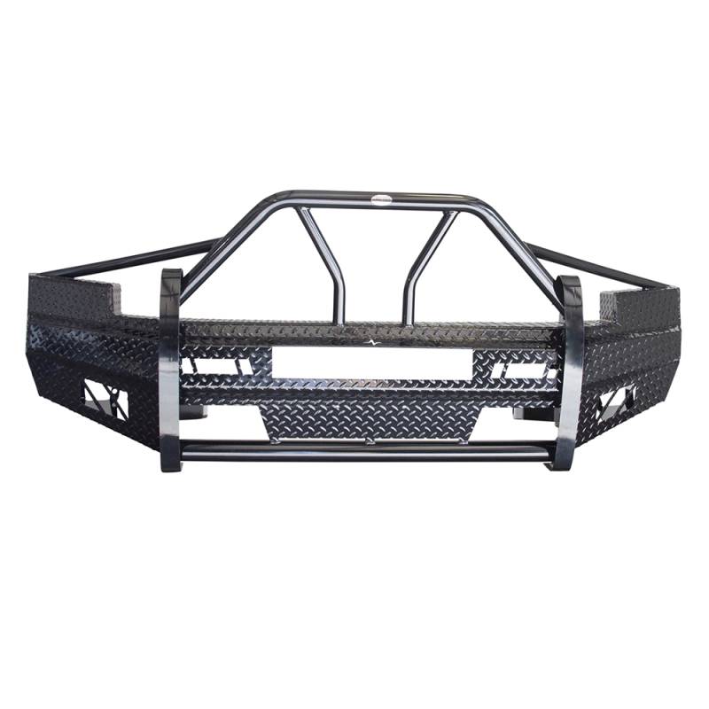 Frontier Gear - Frontier Gear 600-20-7006 Xtreme Front Bumper with Light Bar Compatible for Chevy Silverado 2500 HD/3500 HD 2007-2010