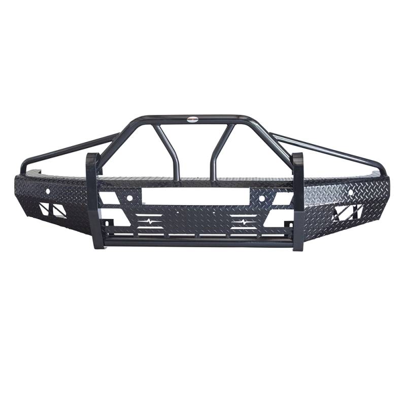 Frontier Gear - Frontier Gear 600-21-4010 Xtreme Front Bumper with Light Bar Compatible for Chevy Silverado 1500 2014-2015