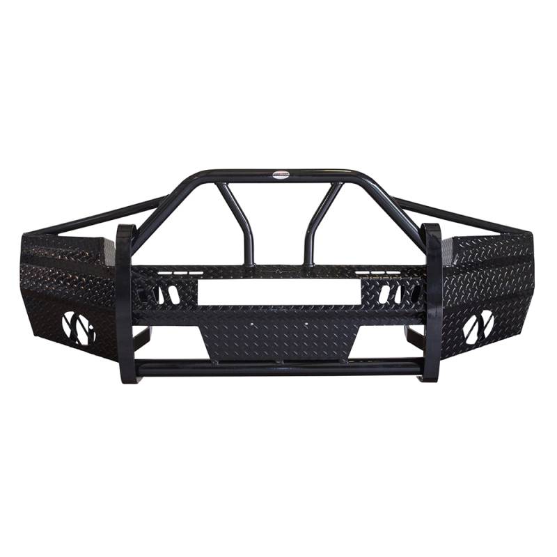 Frontier Gear - Frontier Gear 600-30-7010 Xtreme Front Bumper with Light Bar Compatible for GMC Sierra 1500 2007-2013