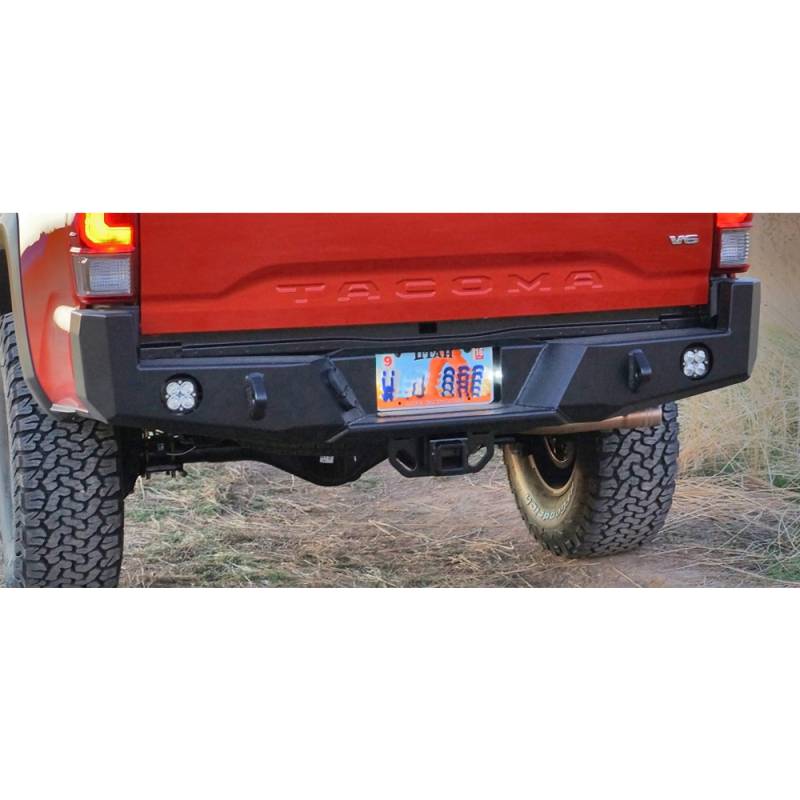 Expedition One - Expedition One TACORB100 Rear Bumper for Toyota Tacoma 2016-2020 - Bare Steel