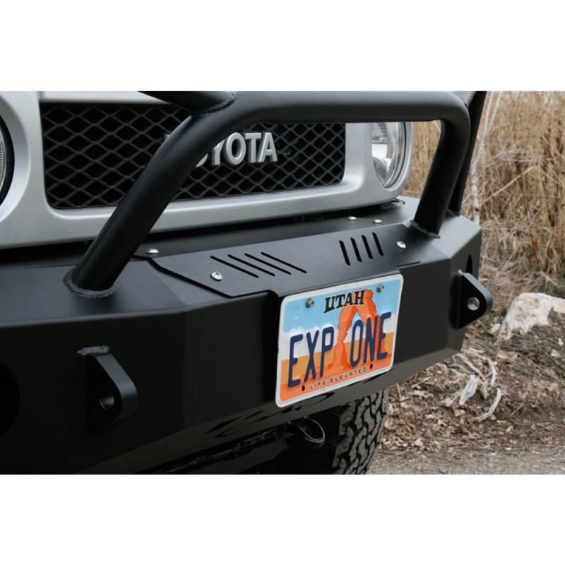 Expedition One - Expedition One FJC_WPC Winch Plate Cover for Toyota FJ Cruiser 2007-2014