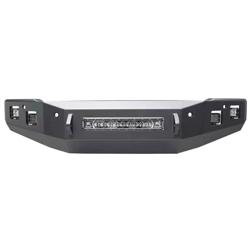 Backwoods - Backwoods BWCFV2-101YYFFB Brute Front Bumper with Sensor Holes for Chevy Silverado 2500/3500 2015-2019