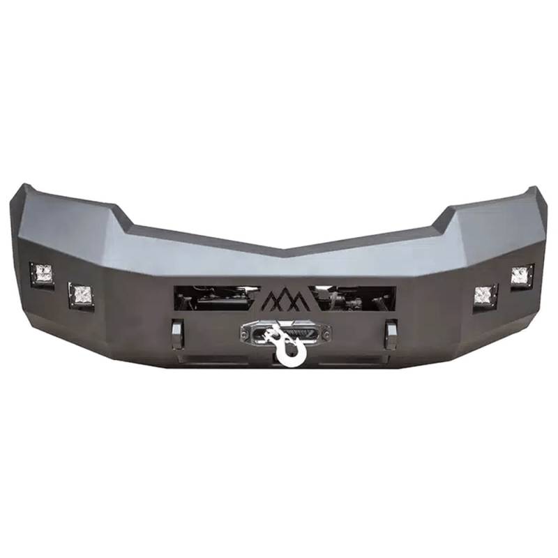 Backwoods - Backwoods BWMEMS-103XXCCB Nomad Winch Front Bumper without Sensor Holes for Mercedes Sprinter 2014-2018