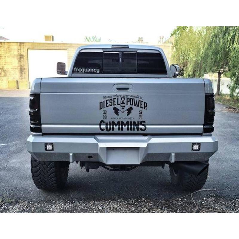 Fusion Bumpers - Fusion 0309RMRB Rear Bumper for Dodge Ram 2500/3500 2003-2009