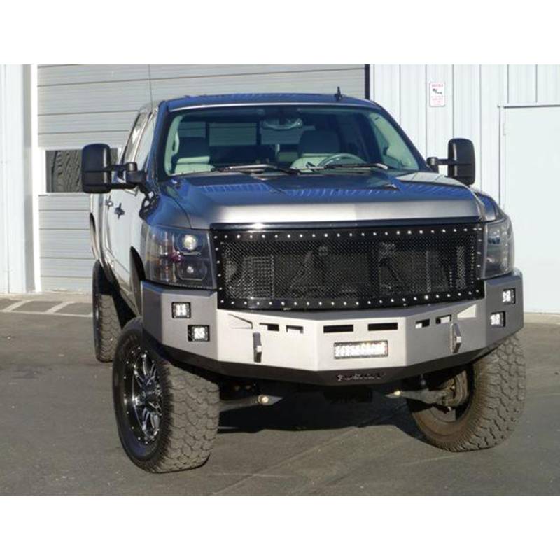 Fusion Bumpers - Fusion 0710CHVFB Front Bumper for Chevy Silverado 2500/3500 2007-2010