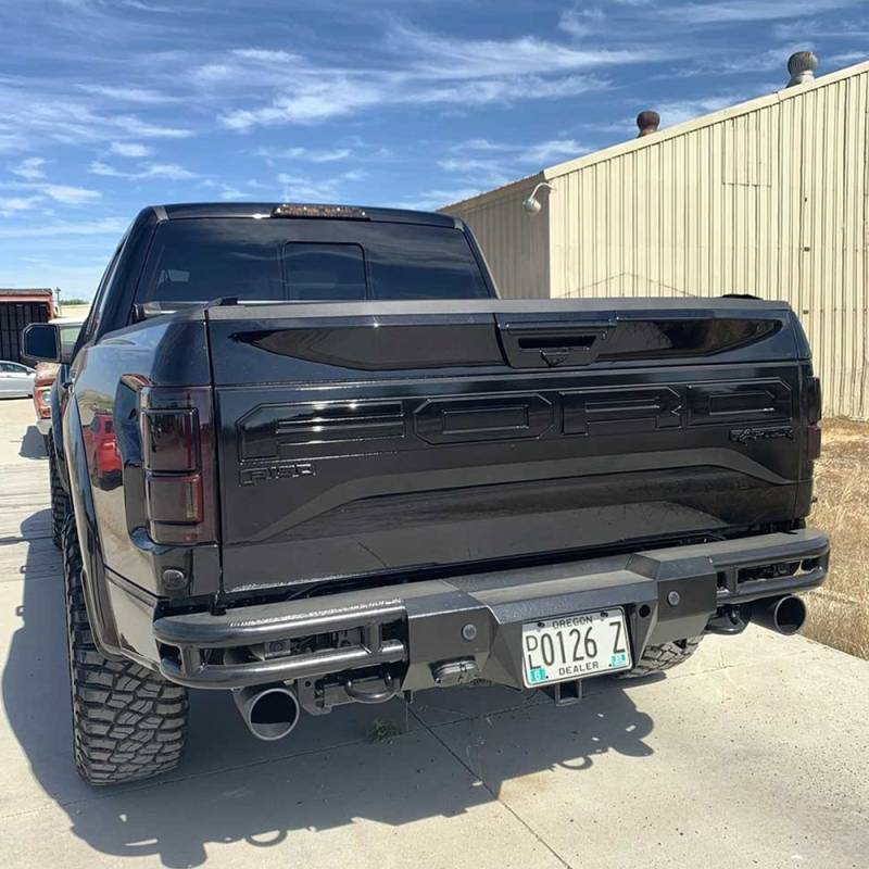Fusion Bumpers - Fusion 1517150RB Rear Bumper for Ford F150 2015-2018