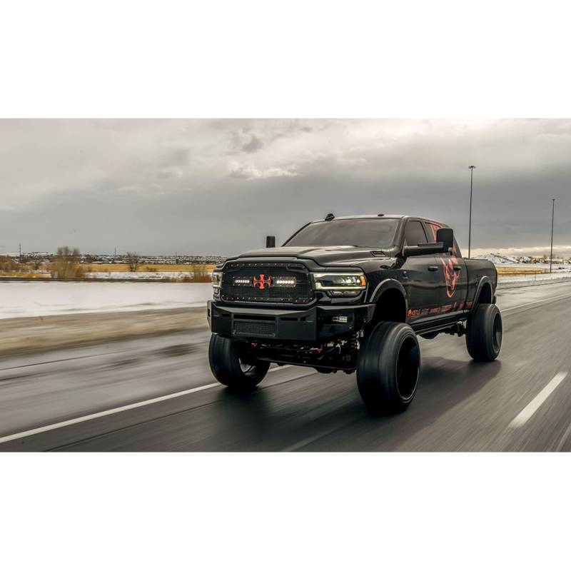 Fusion Bumpers - Fusion 19201500RMFB Front Bumper for Dodge Ram 1500 2019-2020