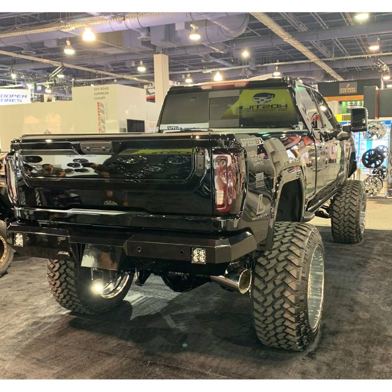 Fusion Bumpers - Fusion 2020GMCRB Rear Bumper for GMC Sierra 2500 HD/3500 2020-2021