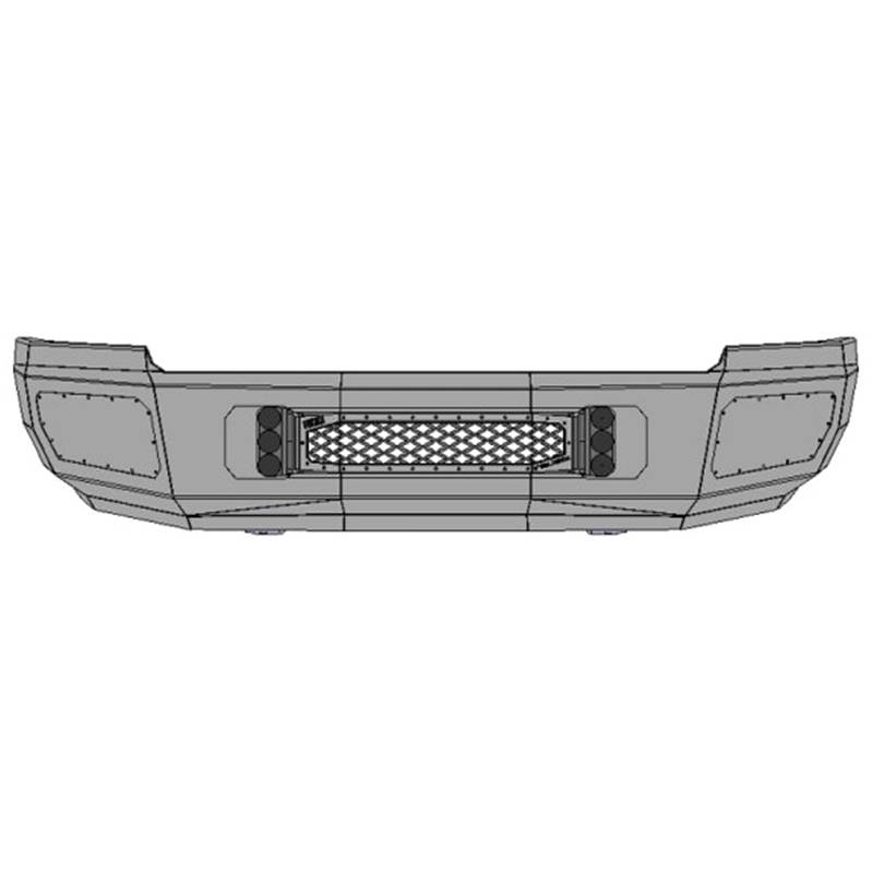 Flog Industries - Flog Industries FISD-C2535-1114F Front Bumper for Chevy Silverado 2500/3500 2011-2014