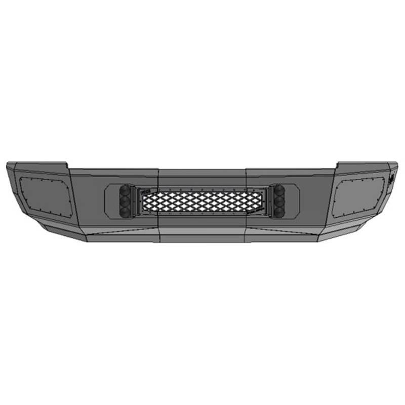 Flog Industries - Flog Industries FISD-D2535-1018F Front Bumper for Dodge Ram 2500/3500 2010-2018