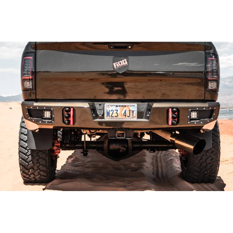 Flog Industries - Flog Industries FISD-D2535-1018R Rear Bumper for Dodge Ram 2500/3500 2010-2018