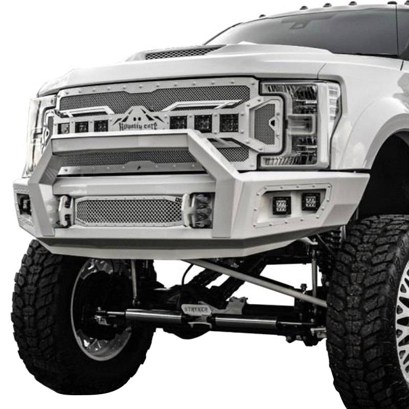 Flog Industries - Flog Industries FISD-F2535-1116F-S Front Bumper with Sensor Holes for Ford F250/F350 2011-2016