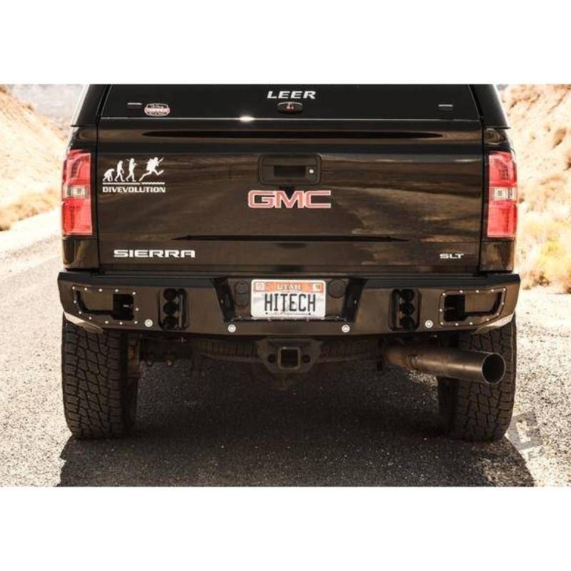 Flog Industries - Flog Industries FISD-G2535-0811R Rear Bumper for GMC Sierra 2500/3500/2500 HD/3500 HD 2008-2011