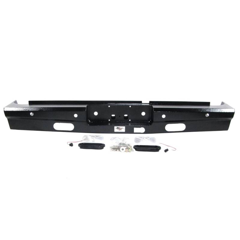 American Built - American Built 3RX23082 Panther Rear Bumper for Chevy Silverado and GMC Sierra 2500/3500 2008-2014