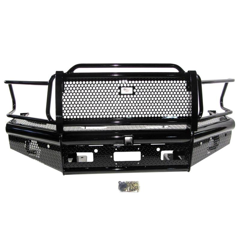 American Built - American Built H3D23102 Heavy Duty Pipe Front Bumper for Dodge Ram 2500/3500 2010-2018