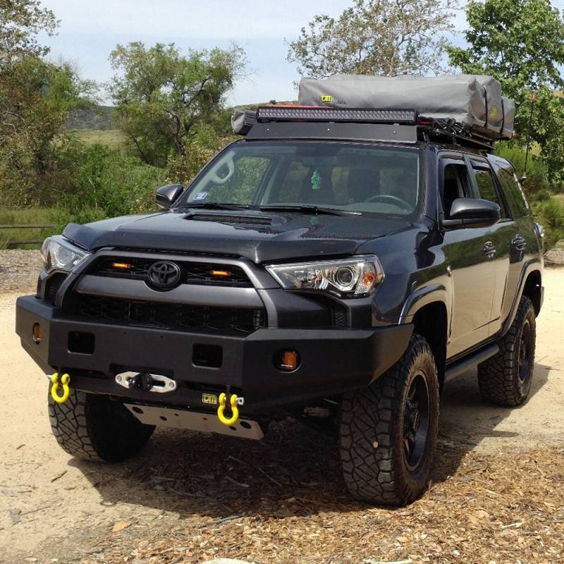 TJM - TJM 074ST17A86ZDS Rock Crawler Series Front Bumper for Toyota 4Runner 2014-2020