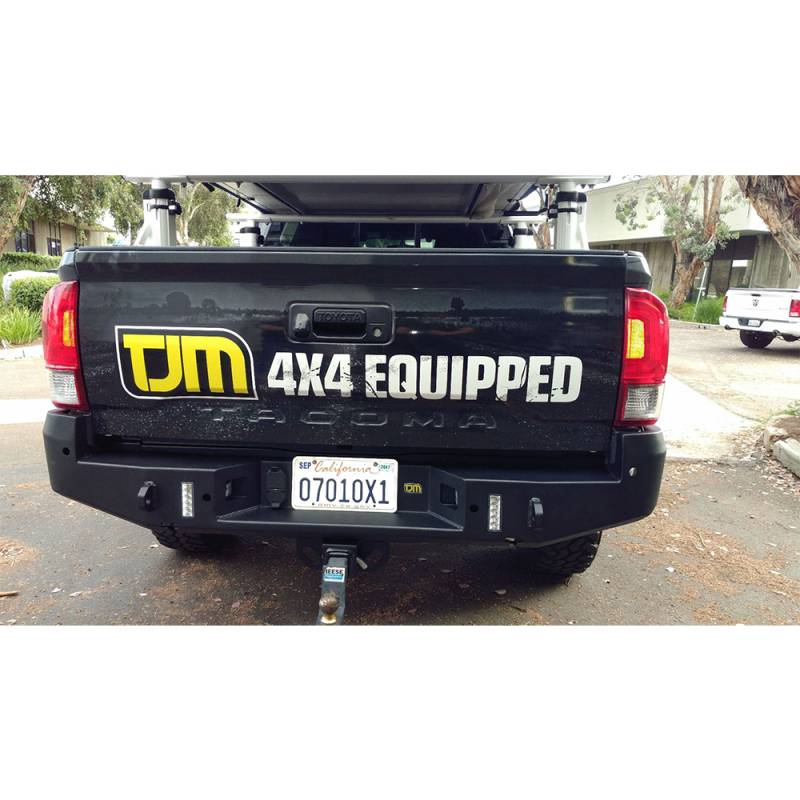 TJM - TJM 081ST37A89B Rear Bumper for Toyota Tacoma 2016-2020