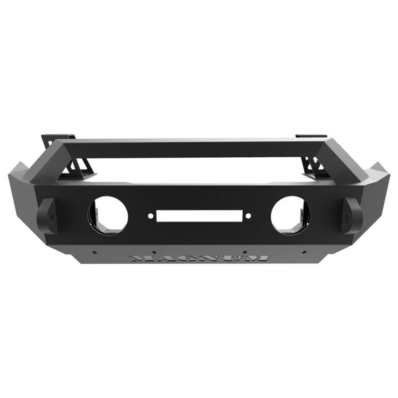 Raptor - Raptor FBM21JPN-RT Magnum RT Winch Front Bumper for Jeep Wrangler JK 2007-2018