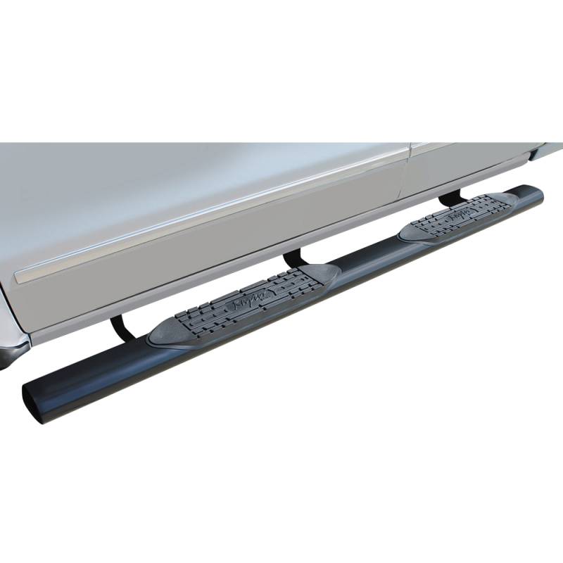 Raptor - Raptor 0801-0021MB Cab Length Nerf Bars for Chevy Silverado 1500/2500/3500 Crew Cab 2001-2013 - Black E-Coated