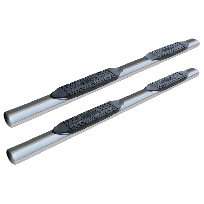 Raptor - Raptor 0803-0056 Cab Length Nerf Bars for Ford F150 SuperCrew Cab 2004-2008 - Polished Stainless Steel