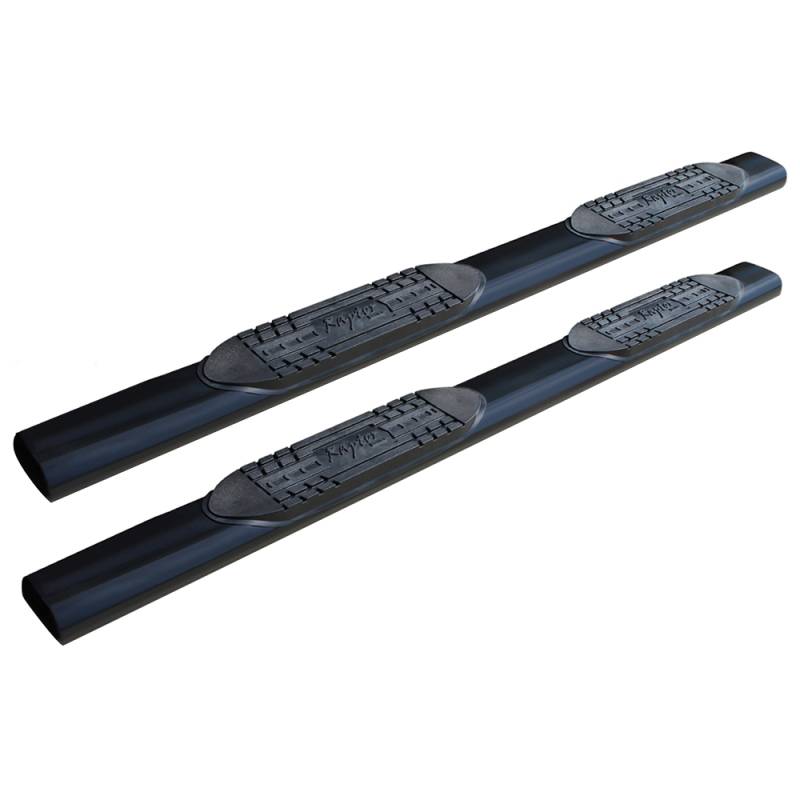Raptor - Raptor 1202-0173MB Cab Length Nerf Bars for Dodge Ram 1500 Quad/Extended Cab 2009-2021 - Black E-Coated
